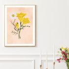 April flowers_ art print mockup