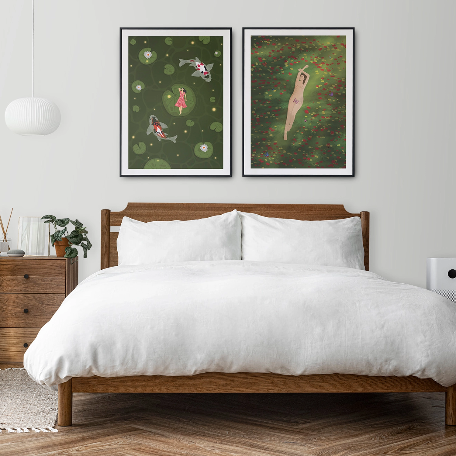 Dreamscape nature bundle_art prints mockup