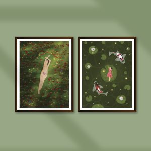 Dreamscape nature bundle_art prints mockup