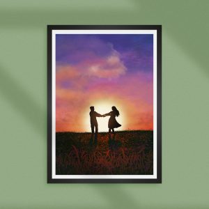 Fields of Romance_art print mockup