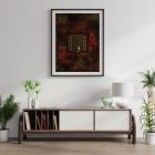 Paws by the window_art print mockup