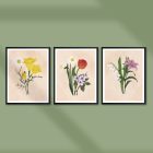 Spring flowers bundle_art prints mockup