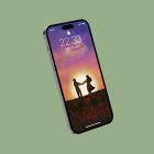 Fields of Romance Phone wallpaper Mockup