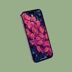 Noctural canopy phone wallpaper mockup