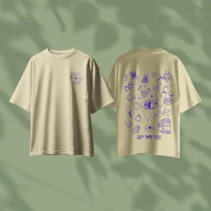 Custom illustrated T-shirt